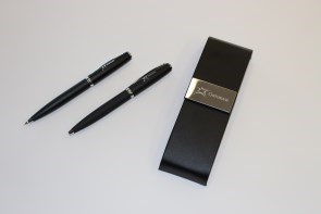 pen and pencil set with case