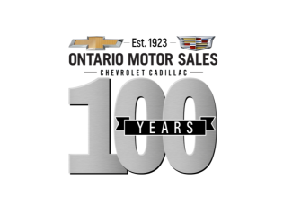 Ontario Motor Sales 100th Anniversary Logo