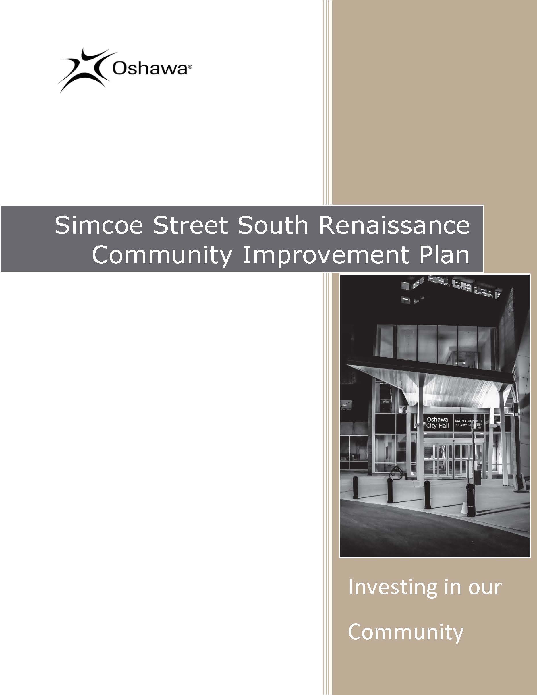 cover of Simcoe Street South CIP