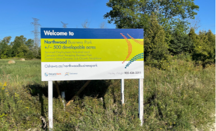 Northwood Business Park sign