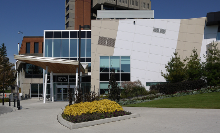 Oshawa City Hall main entrance