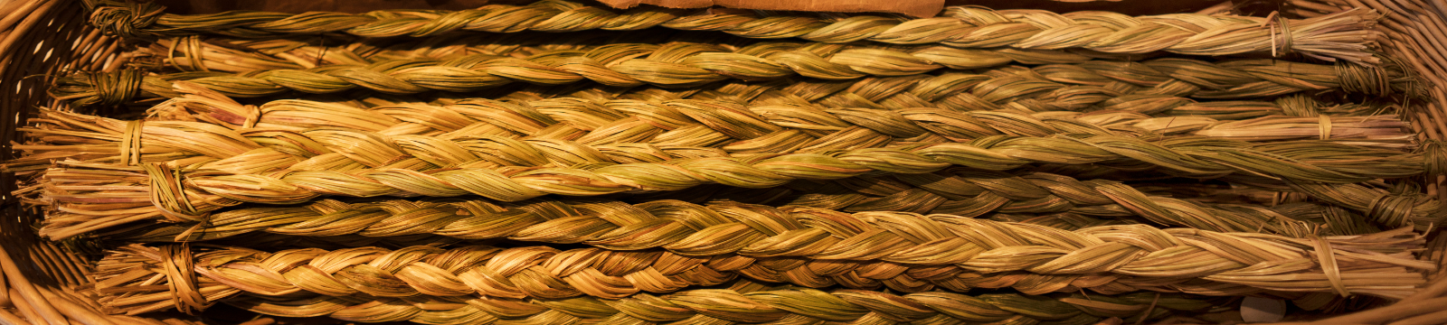 Image of braided sweetgrass
