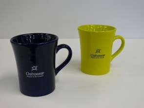 two ceramic mugs