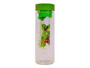 glass water bottle with infuser