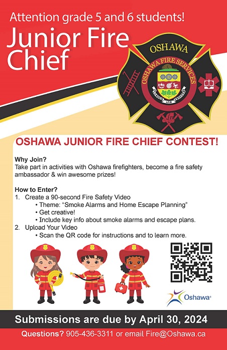 Junior Fire Chief Poster