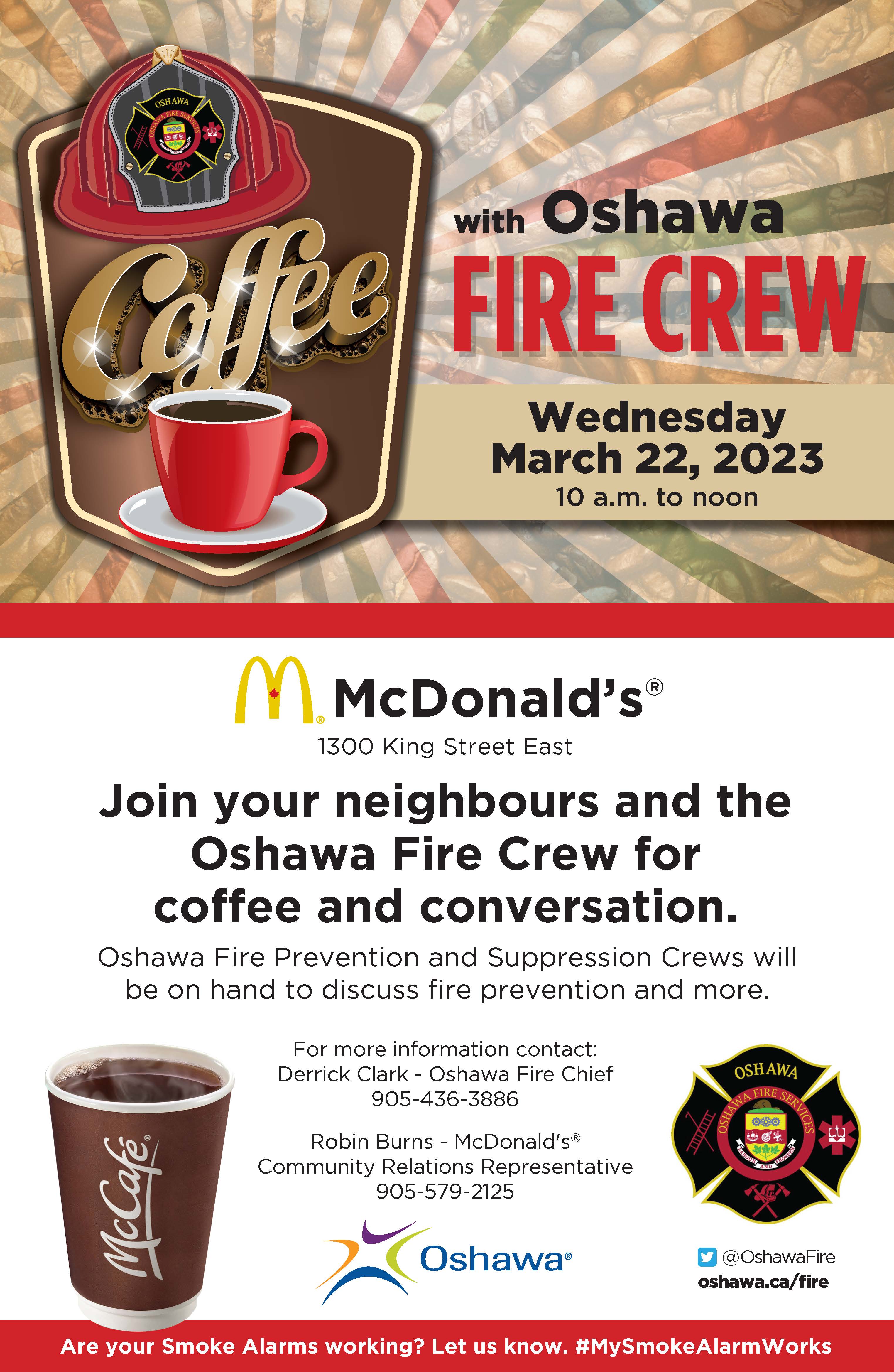 Coffee with the Crews poster