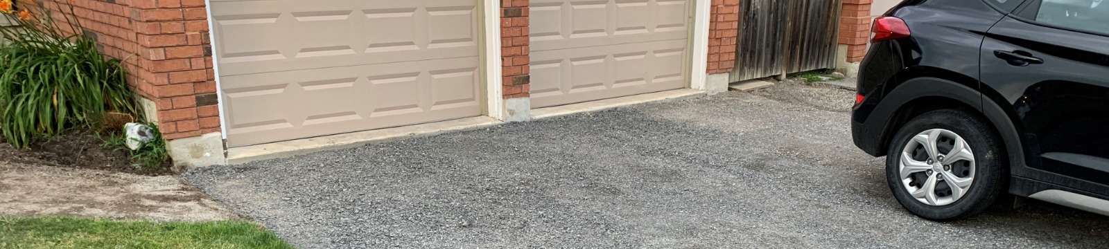 Driveway of a home