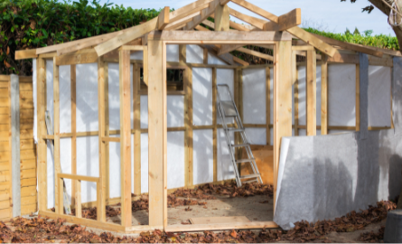 Shed construction