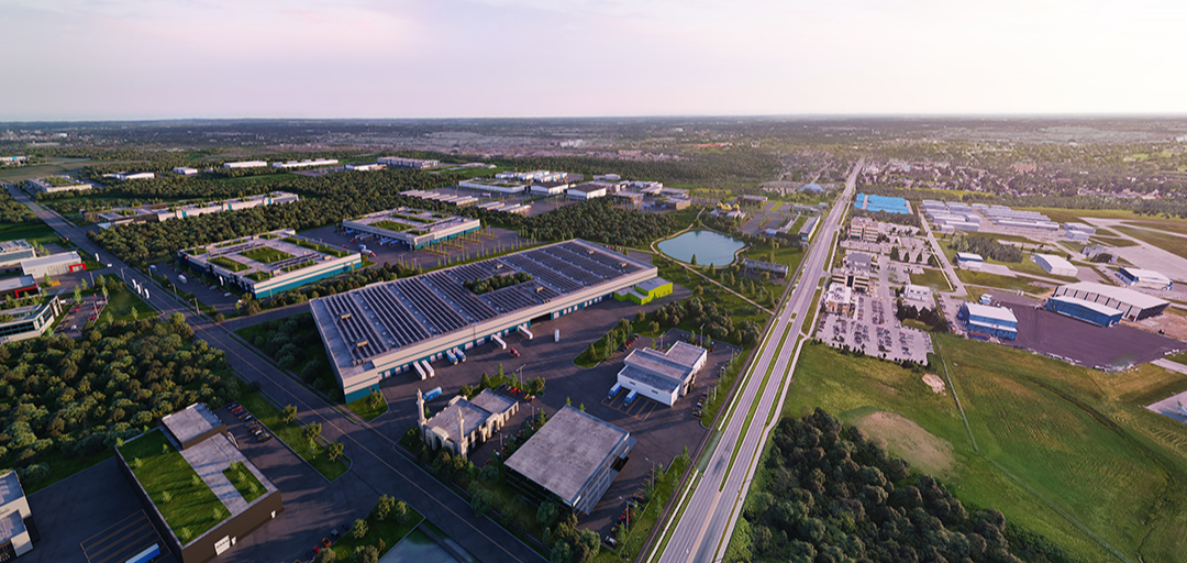a rendering of Northwood Business Park