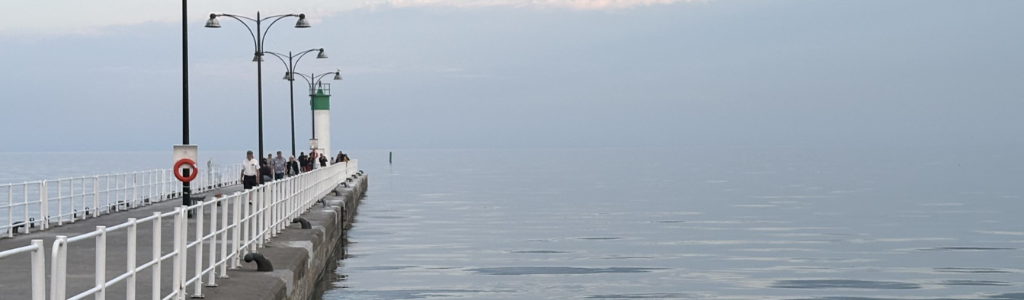 the Oshawa Pier