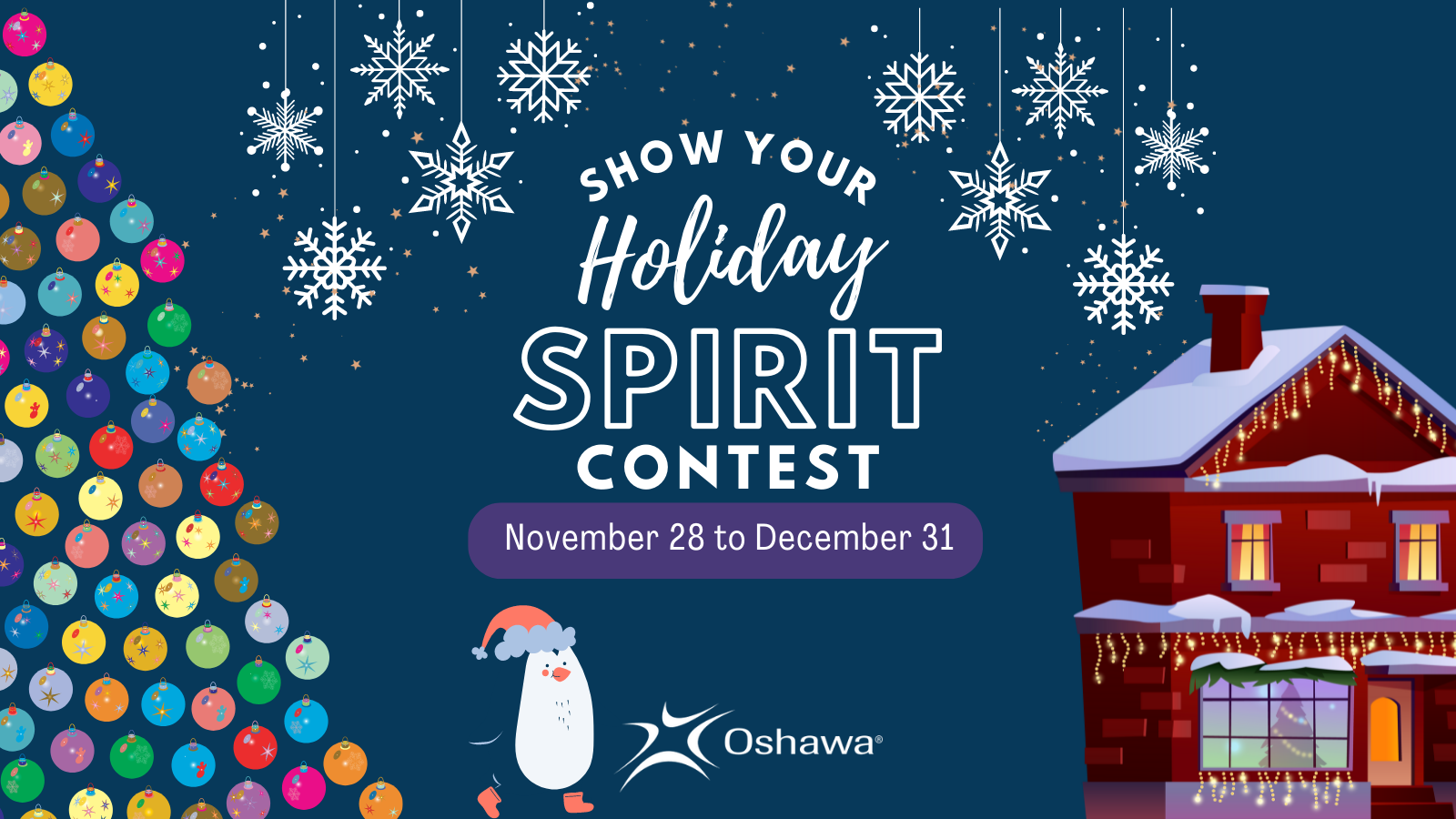 Share your holiday spirit, November 28 to December 31, 2022