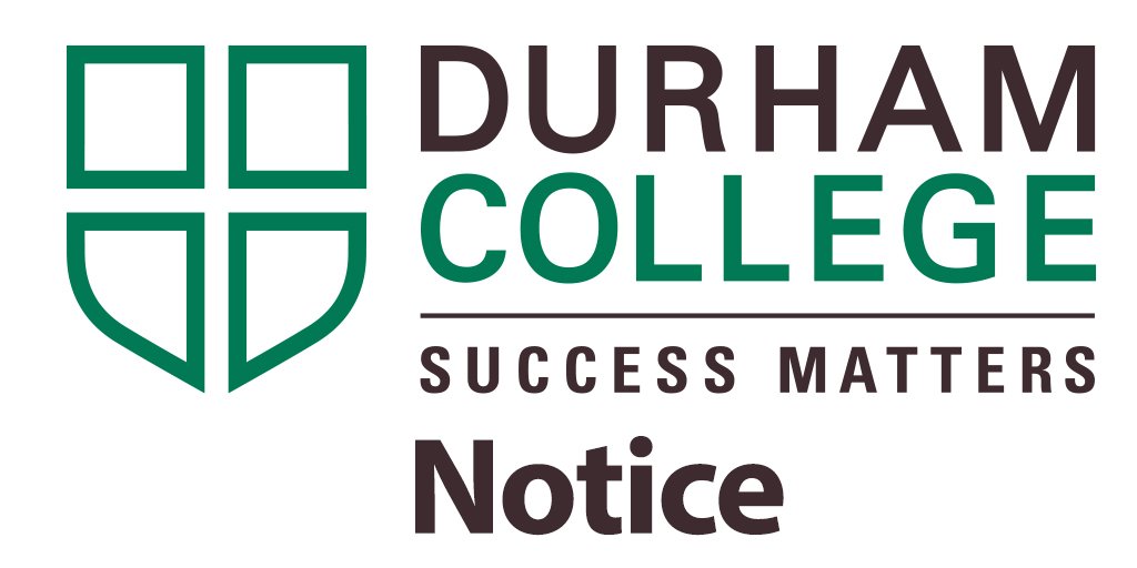 Durham College Notice