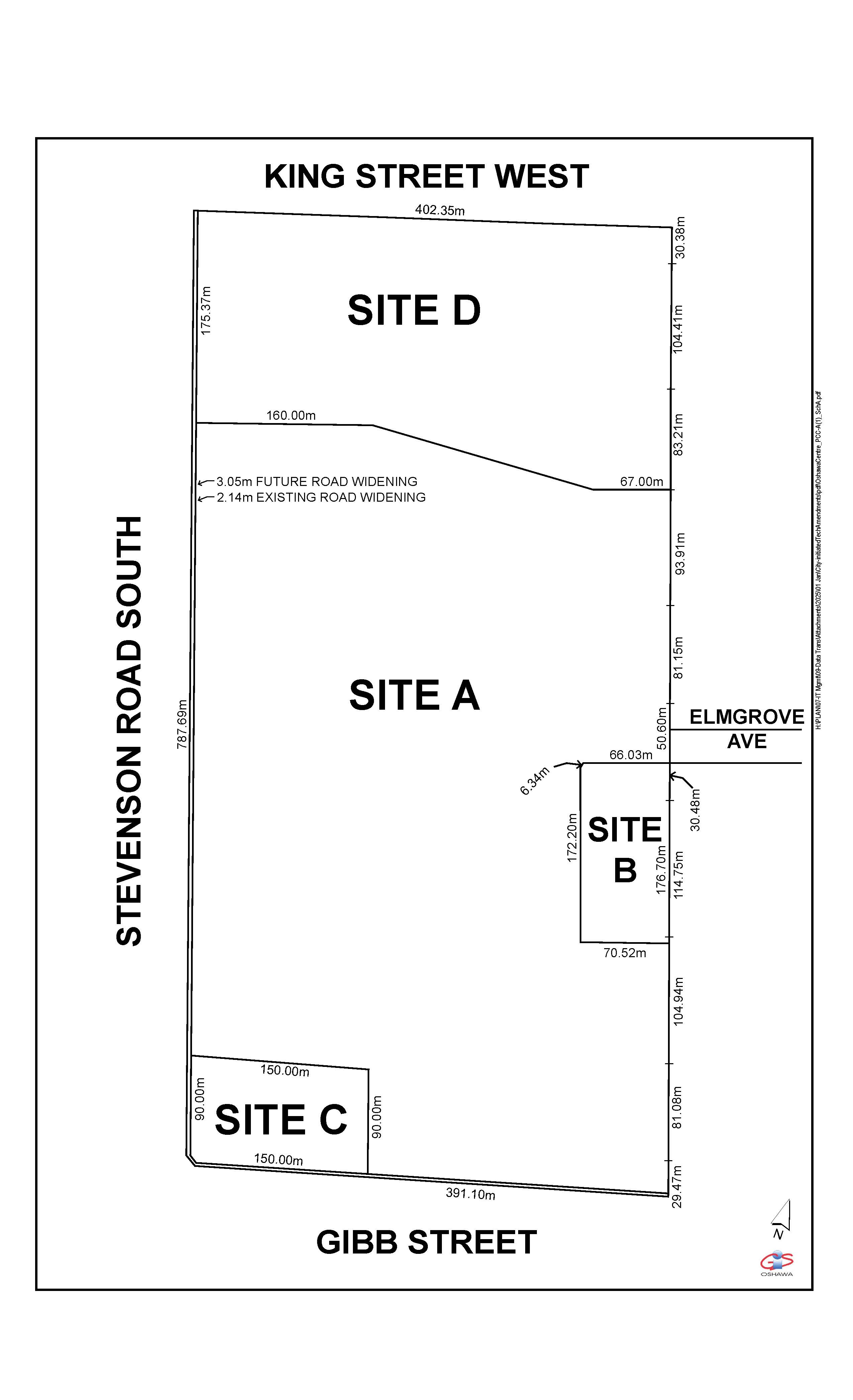 Map of Special Condition PCC-A(1)