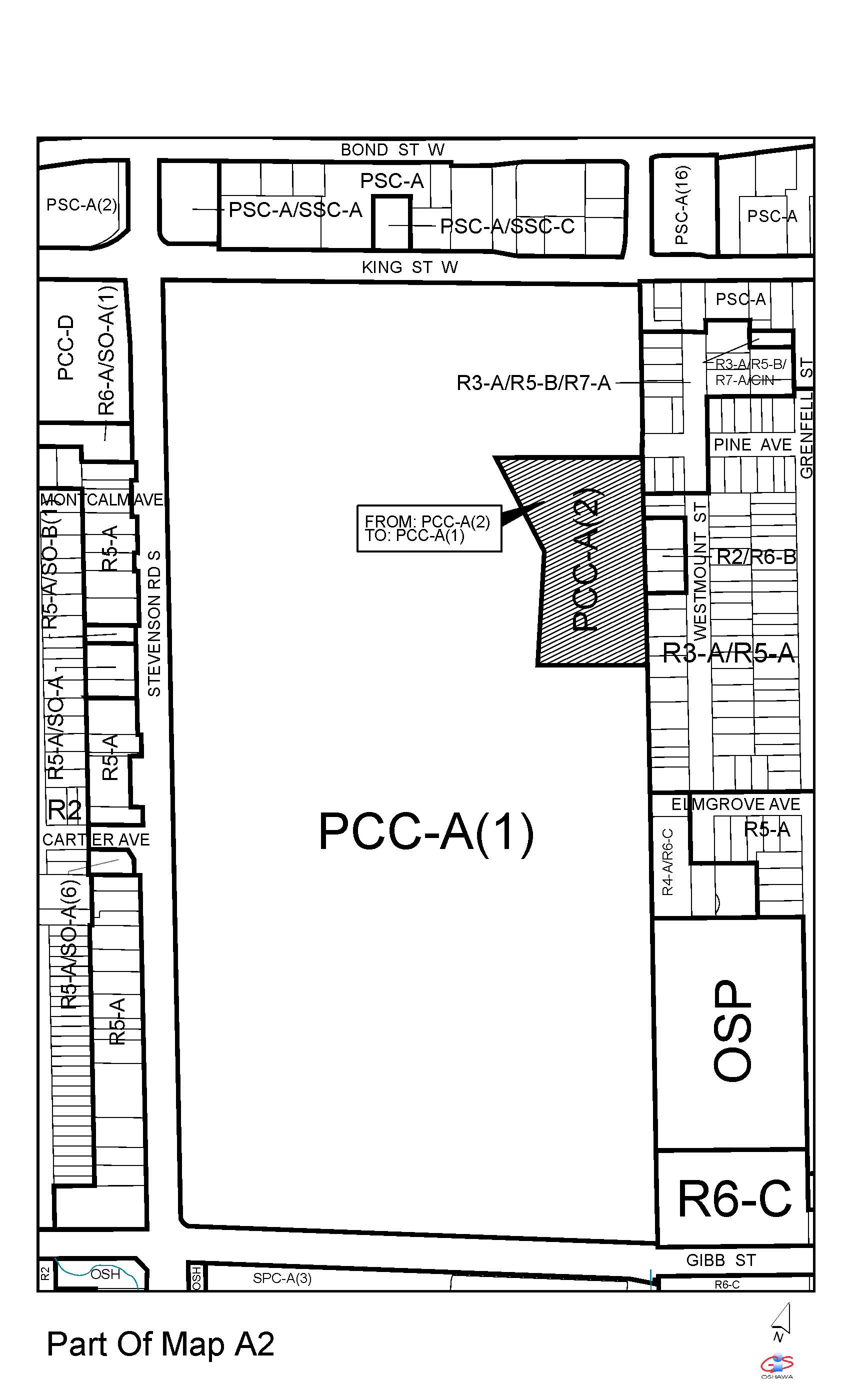 Part of Map A2