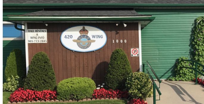 Image of front door and landscaping of 420 Wing, Oshawa