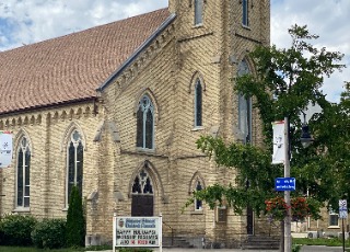 Church building exterior