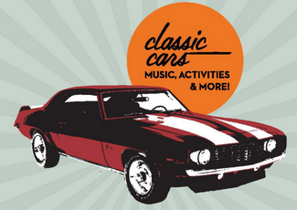 red classic muscle car