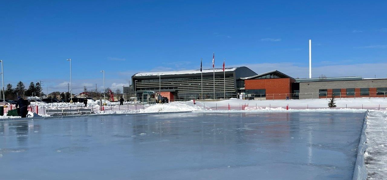 Delpark Homes Centre outdoor ice rink