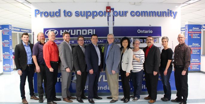 Ontario Hyundai ribbon cutting