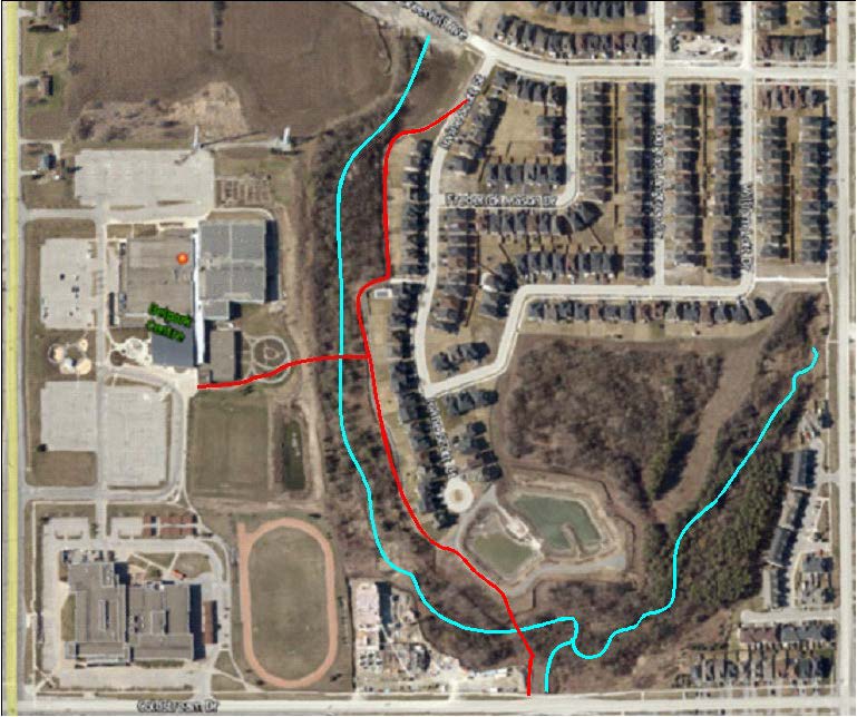 Harmony Creek Trail Extension Map