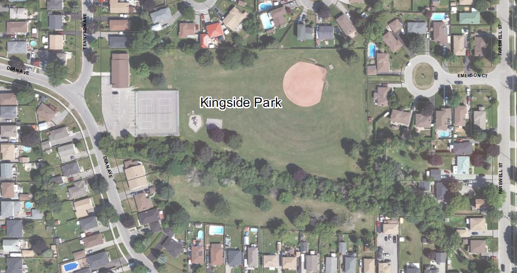 Kingside Park Aerial Image