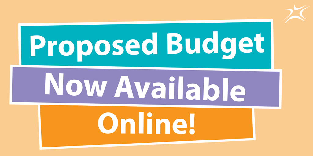 The proposed budget is now online