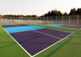 Pickleball court