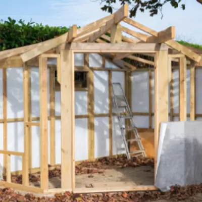 framing of shed
