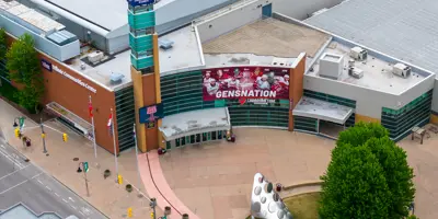 Tribute Centre Entrance