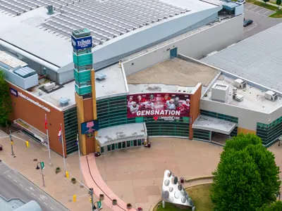 Tribute Centre Entrance