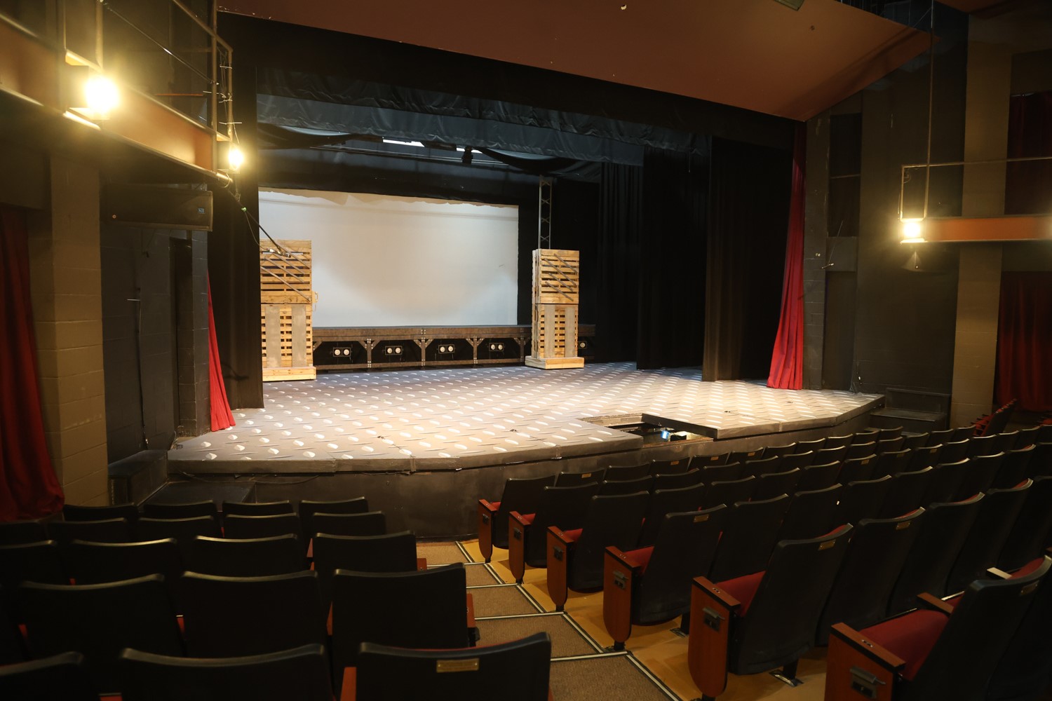 theatre seating with stage