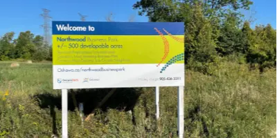 Northwood Business Park sign