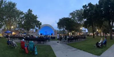 Memorial Park and Bandshell