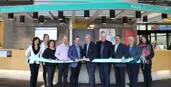 Delpark Homes Centre ribbon cutting