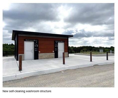 Rose valley washroom structure