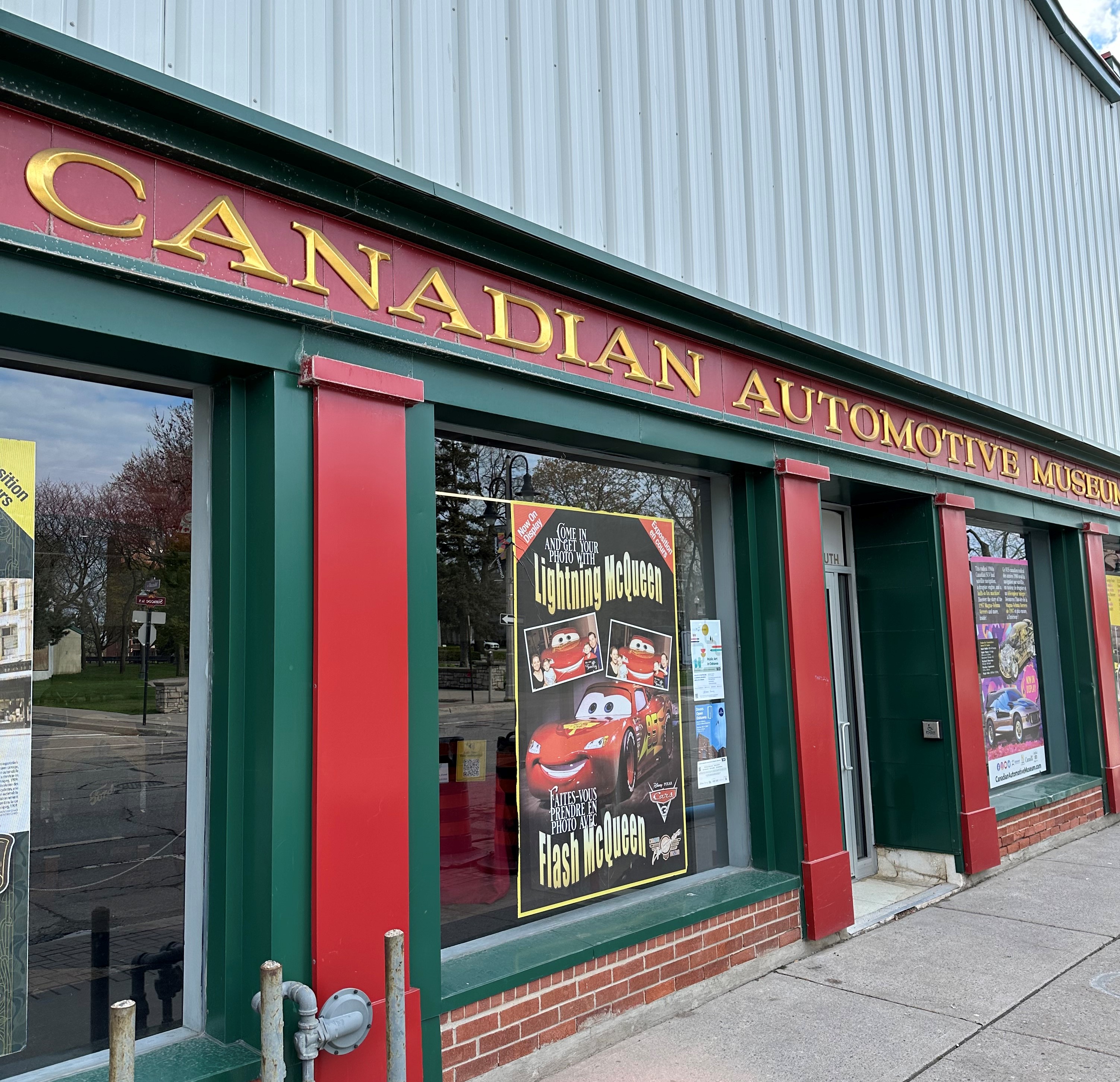 exterior view of Canadian Automotive Museum