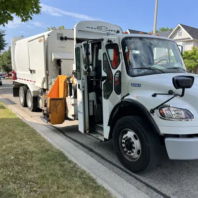 Oshawa waste truck