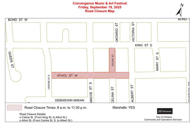 Closures for Friday September 18