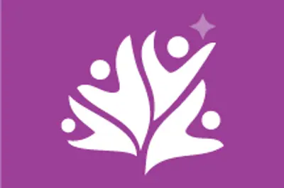 Oshawa Community Awards logo with a star and four abstract human figures on purple background