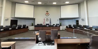 Oshawa Council chamber