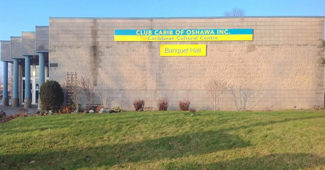 Exterior of banquet hall facility