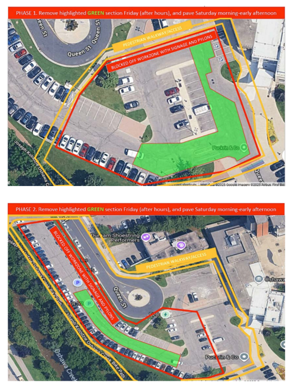 maps of affected area