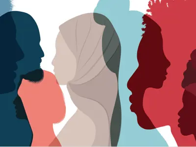 Call It Out Training mosaic of heads