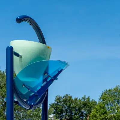 Rotary Park splash pad water feature