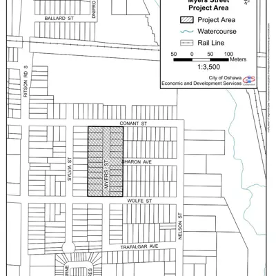 Myers St Project Area