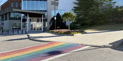 Entrance to Oshawa City Hall