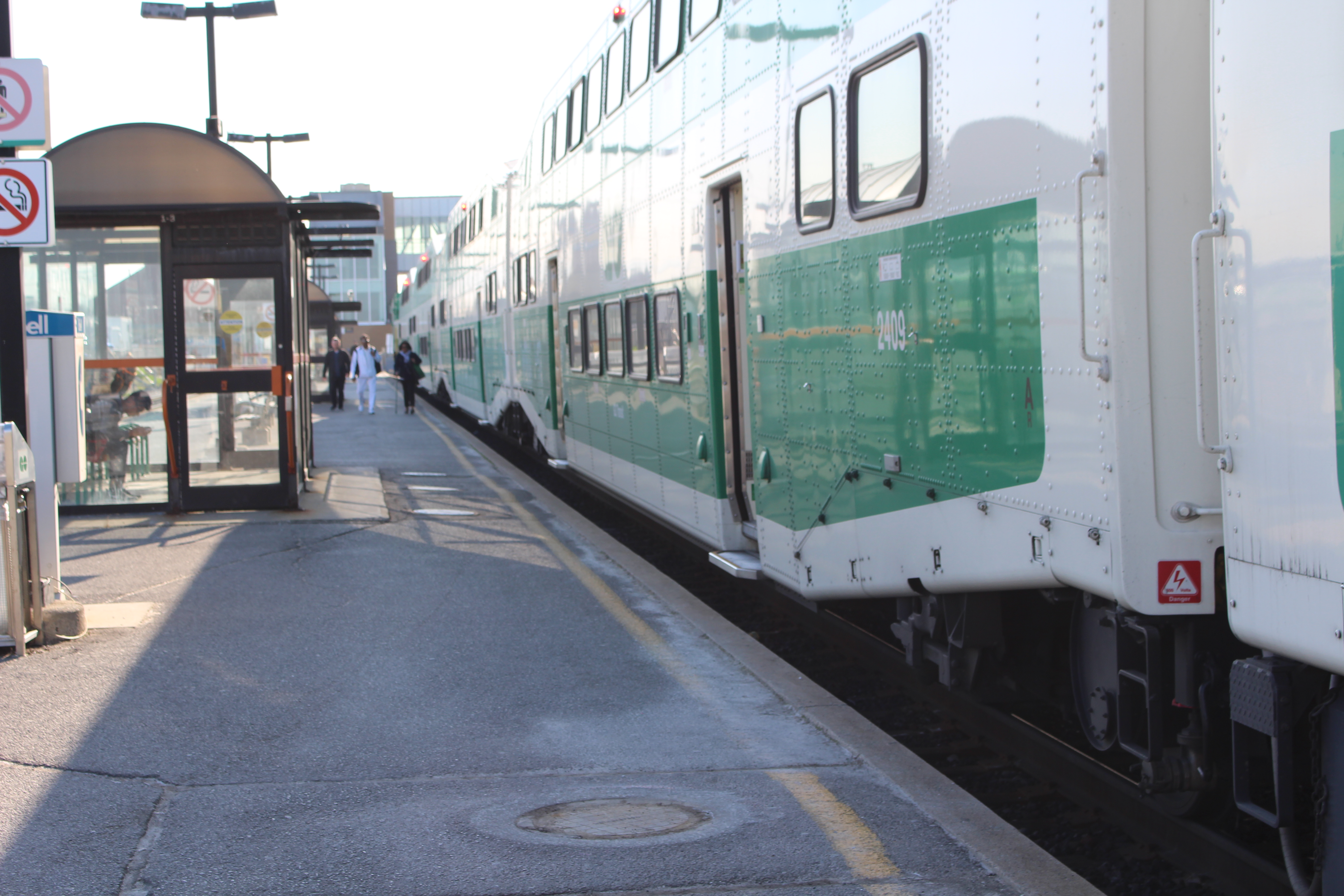 GO train corridor