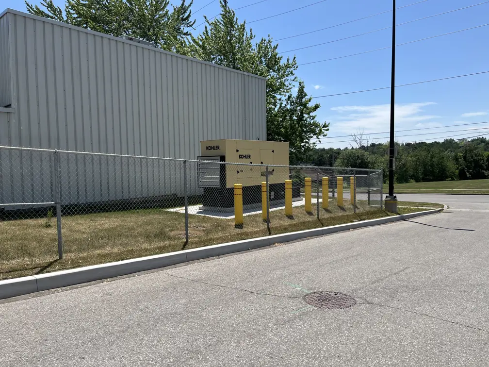 Civic Recreation Centre back up generator