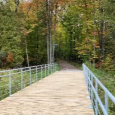 Walking Trail Between Parks