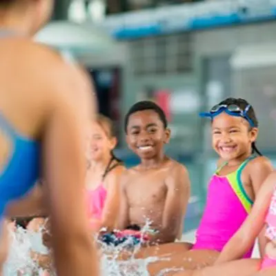 Swimming lesson